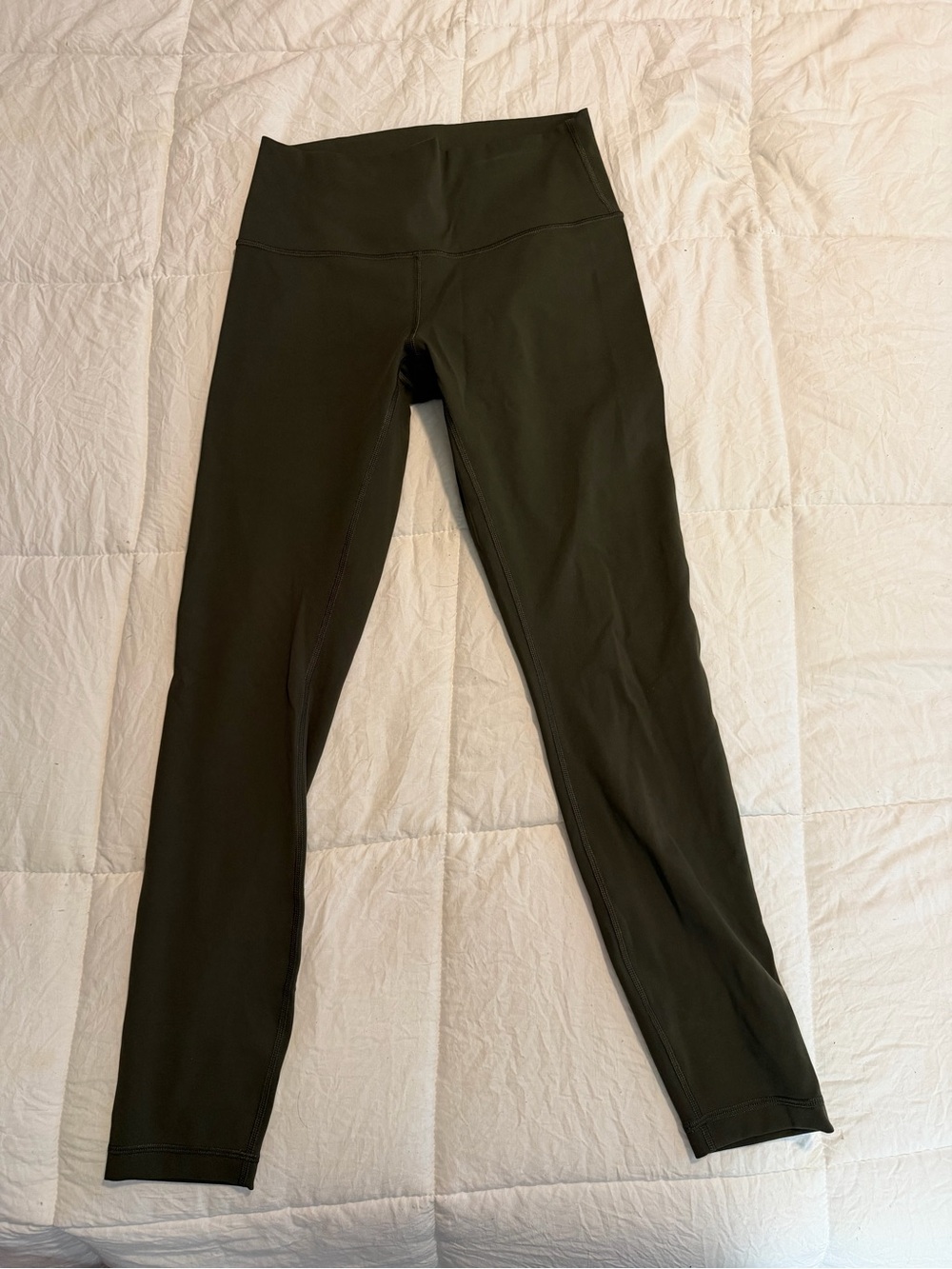 lululemon athletica Olive Green High-Rise Leggings
